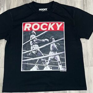 Rocky Black Graphic T-Shirt
